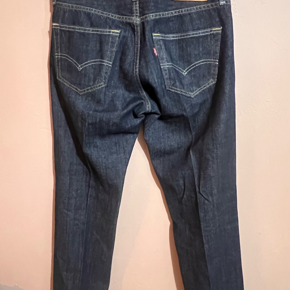 Men's Levi’s 559 Dark Blue Jeans - Size 30 x 32 - Picture 2 of 13